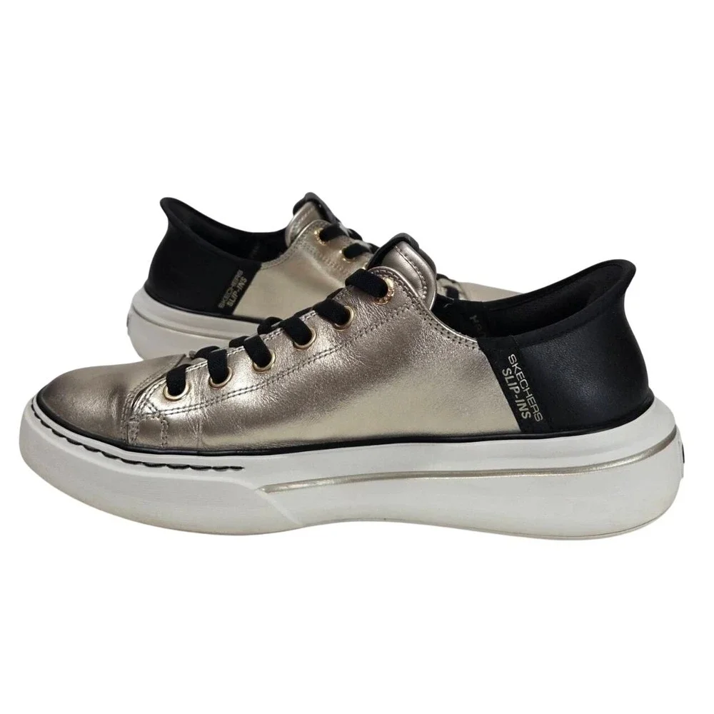 Skechers Snoop Dogg Slip-ins Snoop One Double G Gold Sneakers Men 9 /Women‎ 10.5